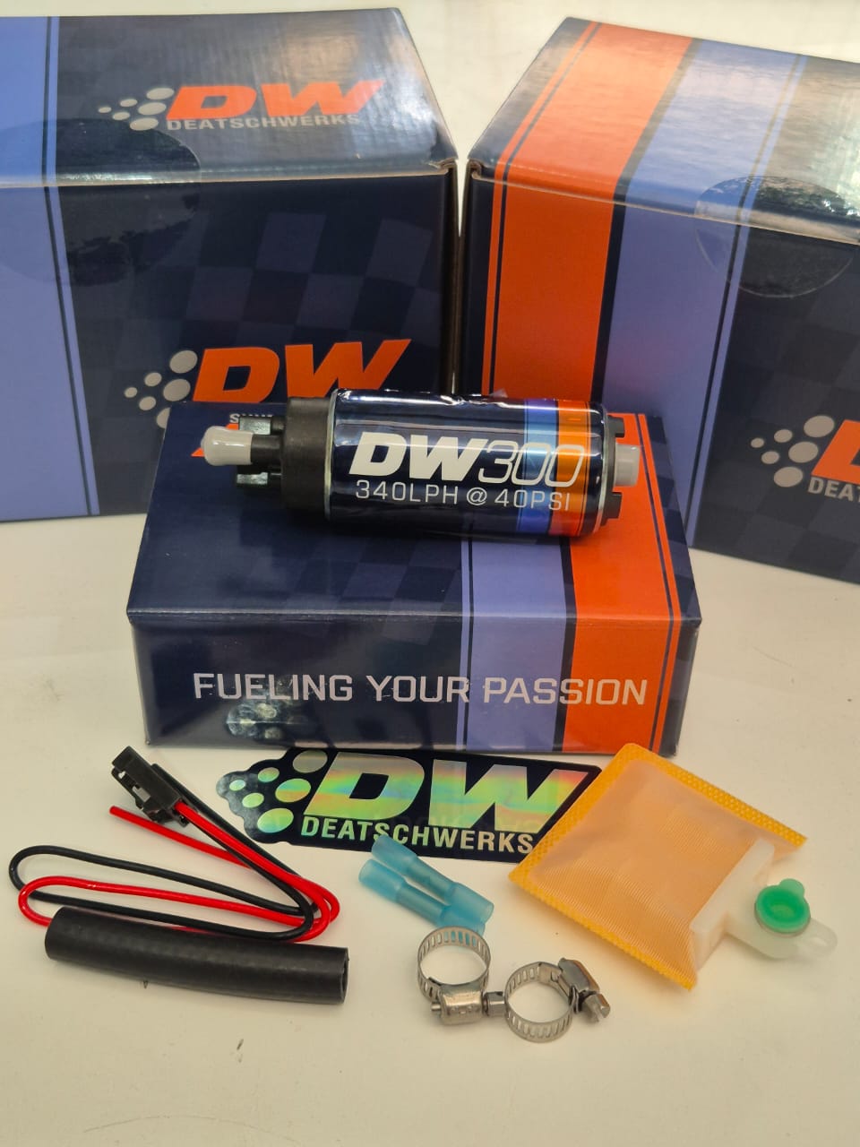 9-301-1000 Fuel Pump DW340 in tank 350lph incl install kit